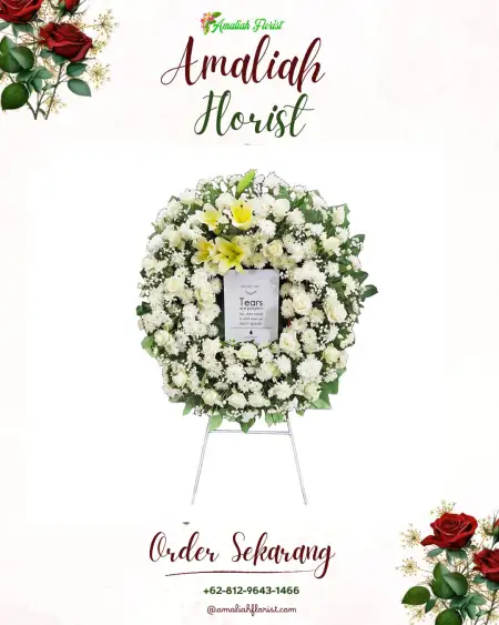 Krans Bunga Duka Kawasan Perkantoran Pandeglang